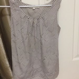 Summer loft sleeveless blouse